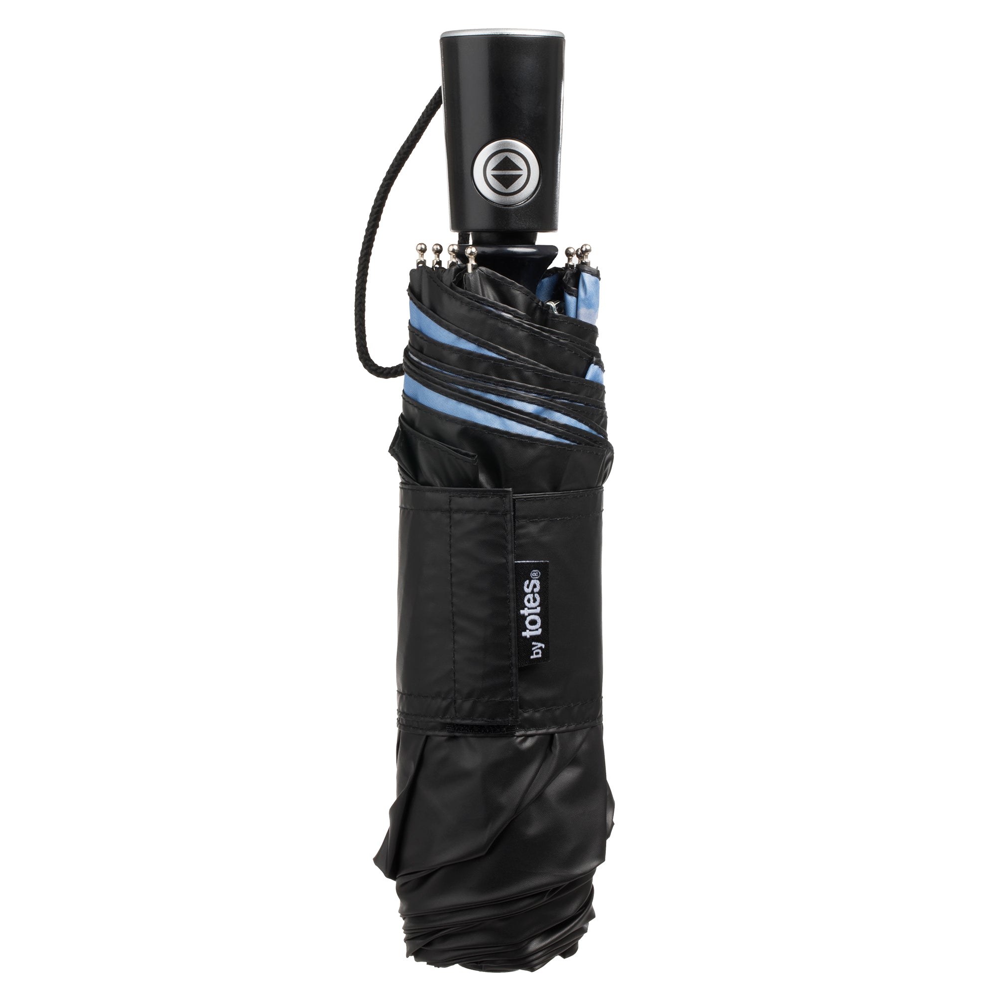 Under Canopy Print Folding Umbrella with Auto Open/Close Technology