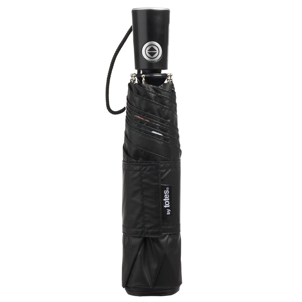 Under Canopy Print Folding Umbrella with Auto Open/Close Technology