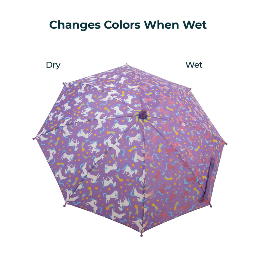 Kid's Rain-Activated Color Changing Umbrella