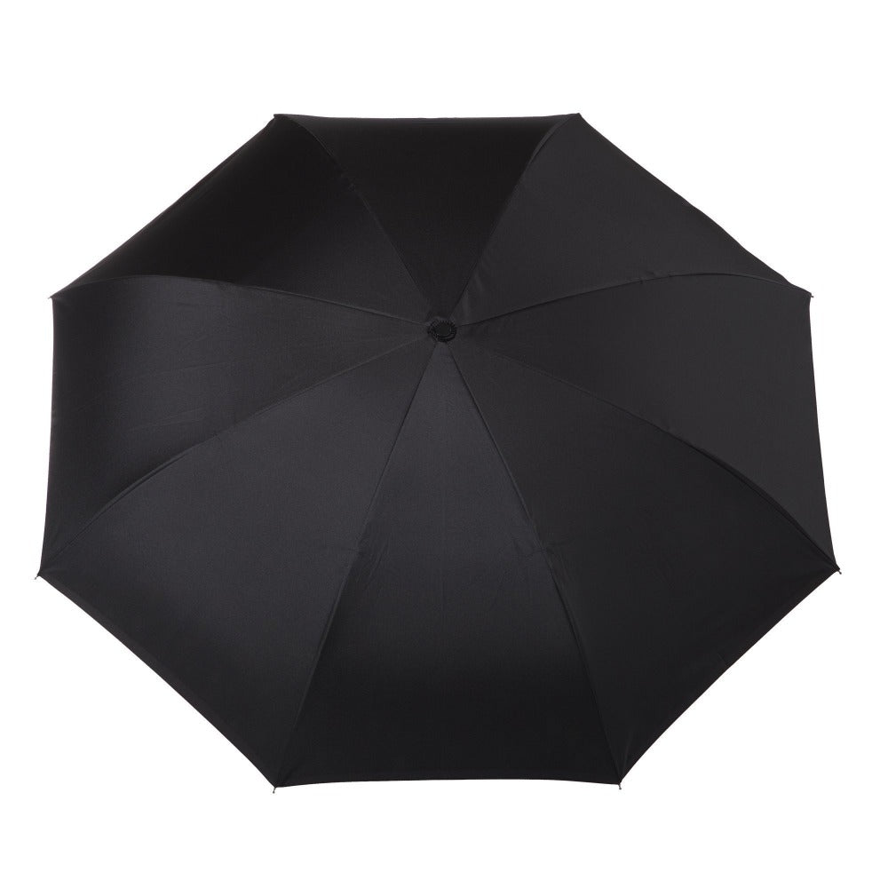 Stick Reverse-Close Umbrella with Under-Canopy Print