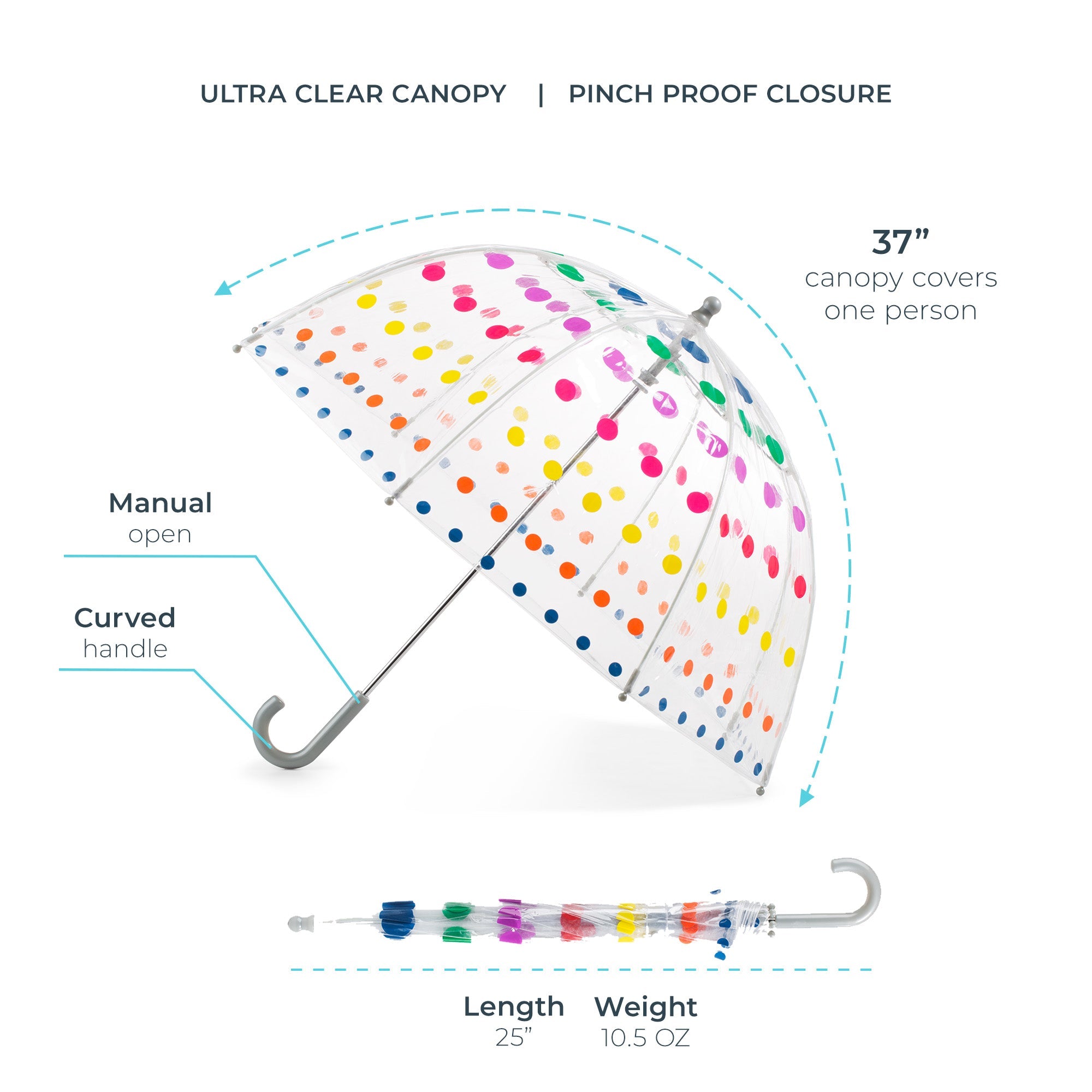 Kid’s Clear Bubble Umbrella