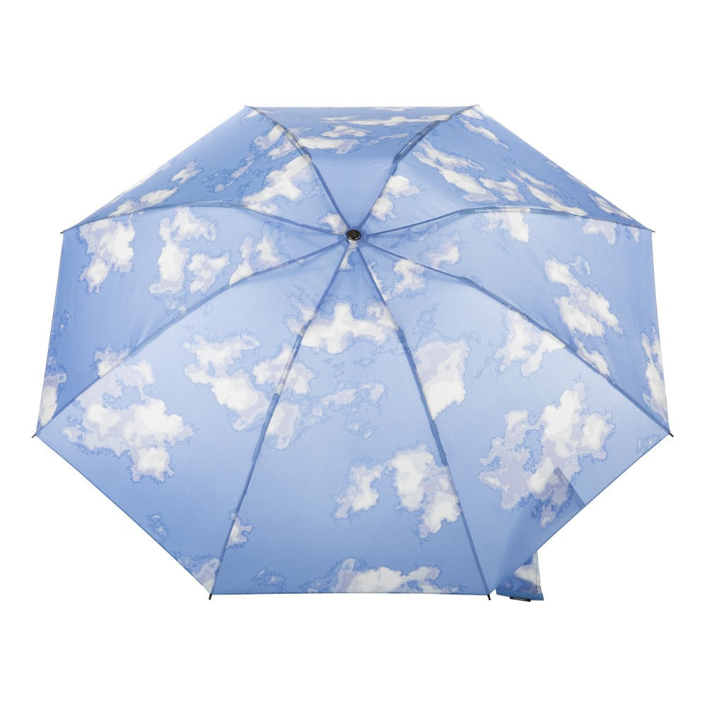 Folding Reverse-Close Umbrella with Wind Protection