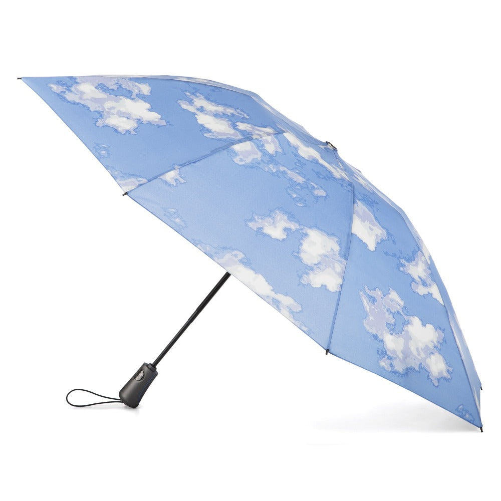 Folding Reverse-Close Umbrella with Wind Protection