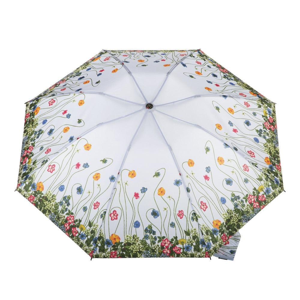 Folding Reverse-Close Umbrella with Wind Protection