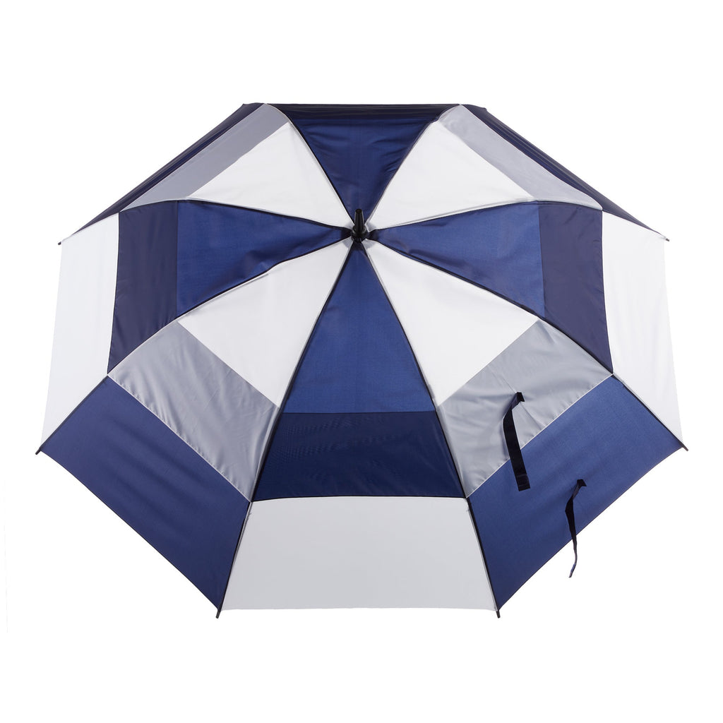 Vented Golf Stick Umbrella with Wind & Sun Protection