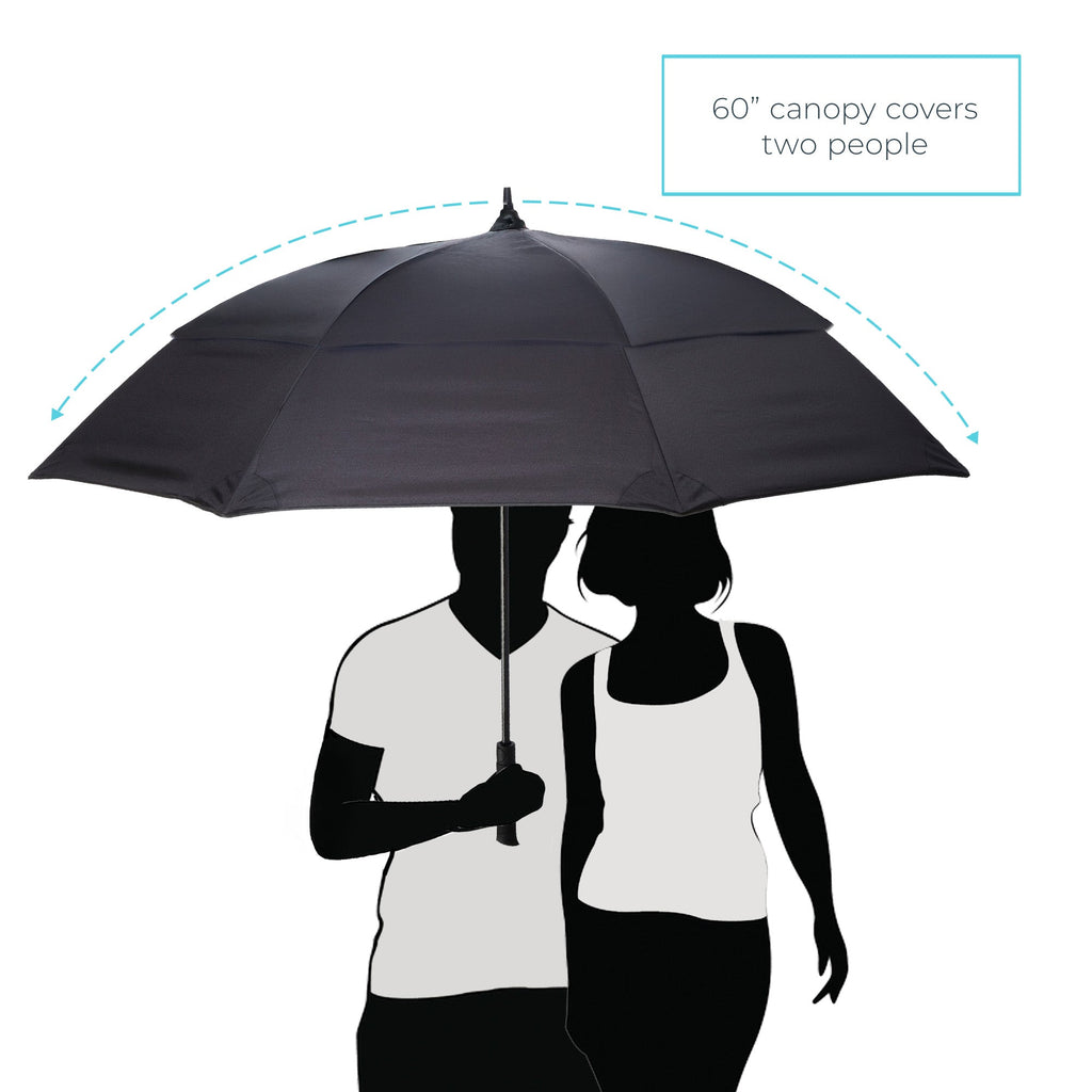Premium Golf Size Spectator Umbrella with Tipless Ends