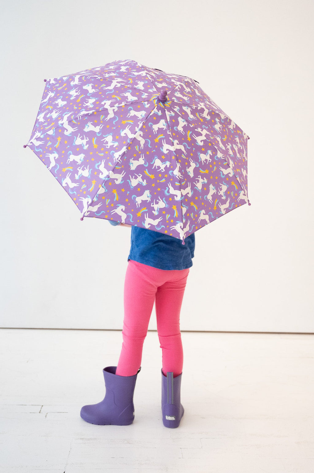 Kid's Rain-Activated Color Changing Umbrella